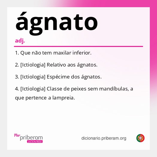 Significado de ágnato