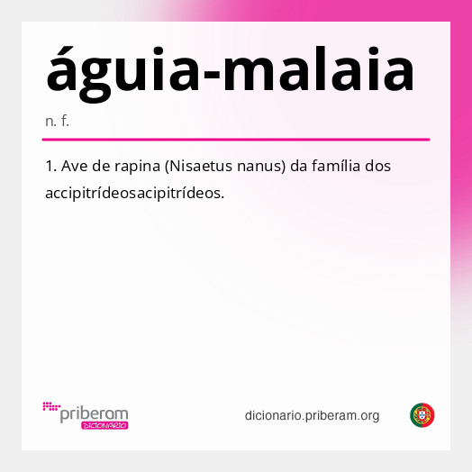Significado de águia-malaia
