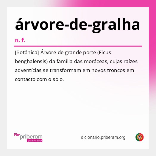 Significado de árvore-de-gralha