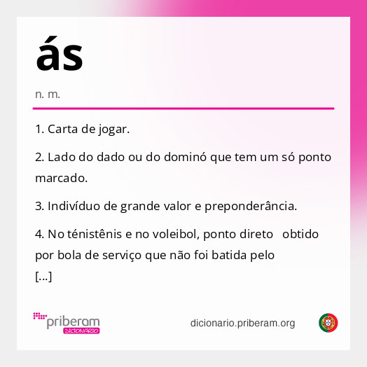 Significado de ás