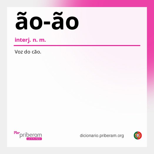 Significado de ão-ão
