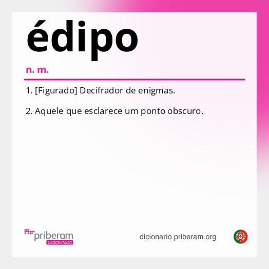 Significado de édipo