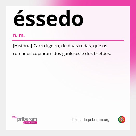 Significado de éssedo