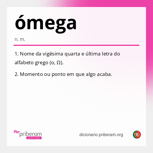 Significado de ómega