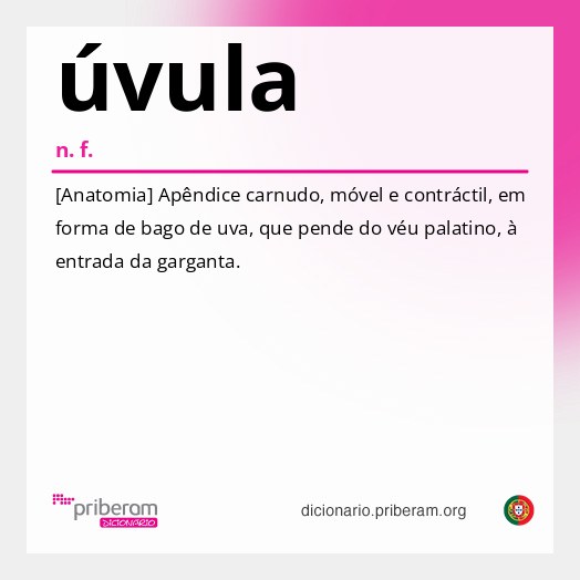Significado de úvula