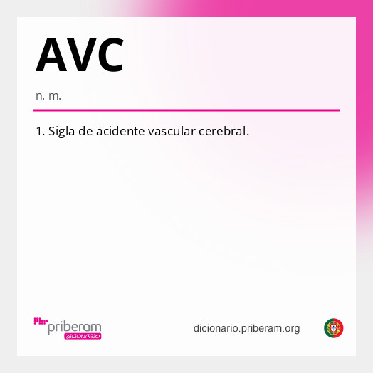 Significado de AVC