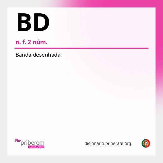 Significado de BD