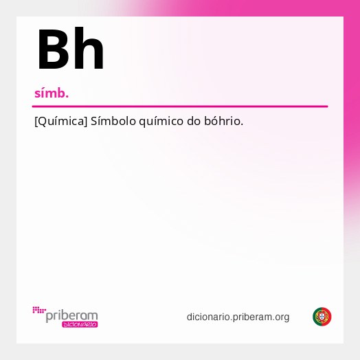 Significado de Bh