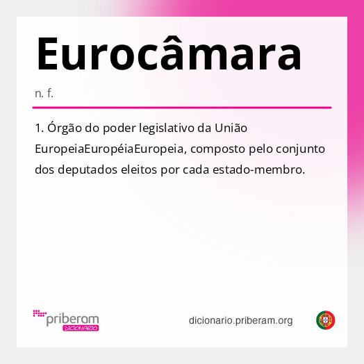 Significado de Eurocâmara