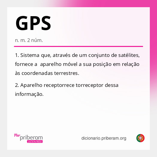 Significado de GPS
