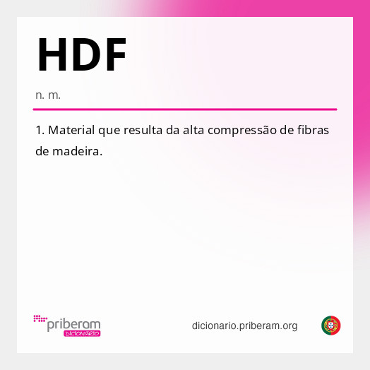 Significado de HDF