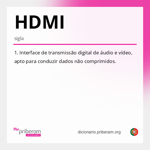 Significado de HDMI