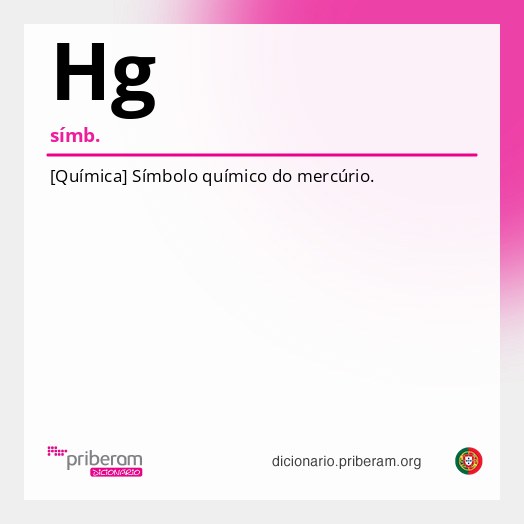 Significado de Hg