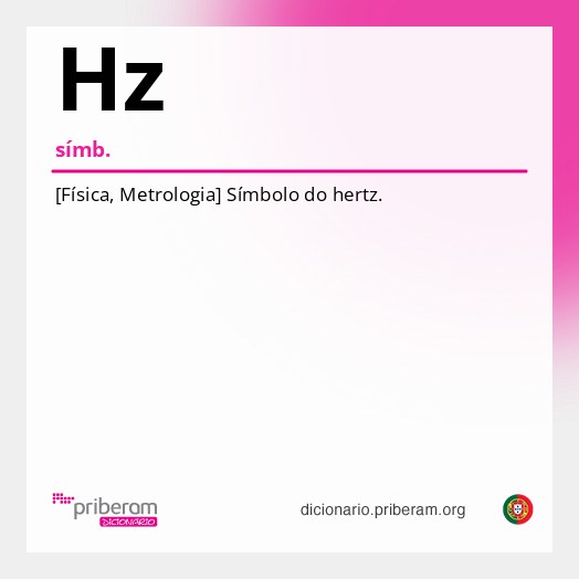 Significado de Hz