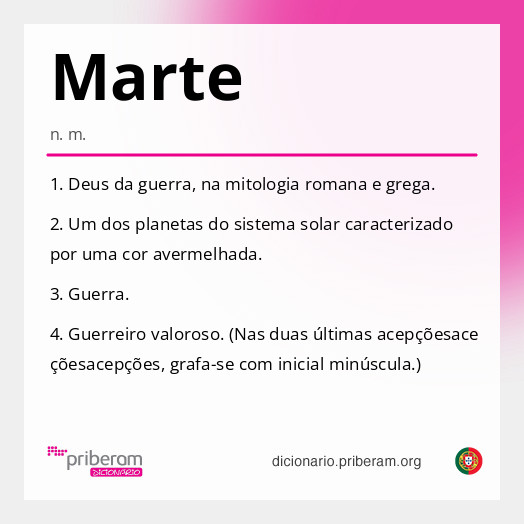 Significado de Marte