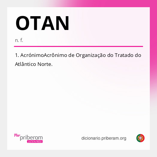 Significado de OTAN