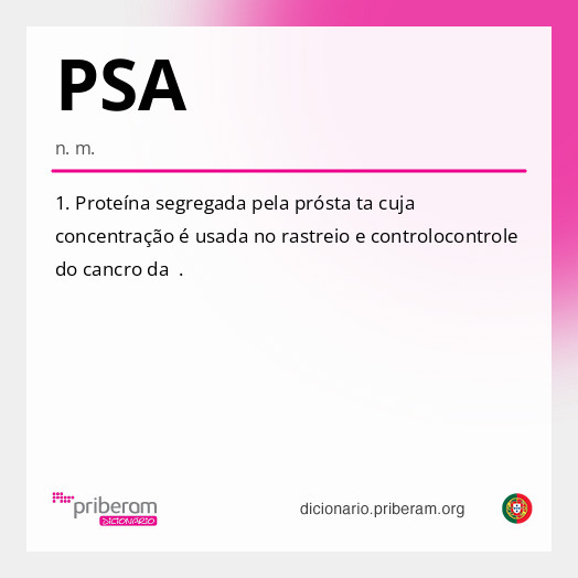 Significado de PSA