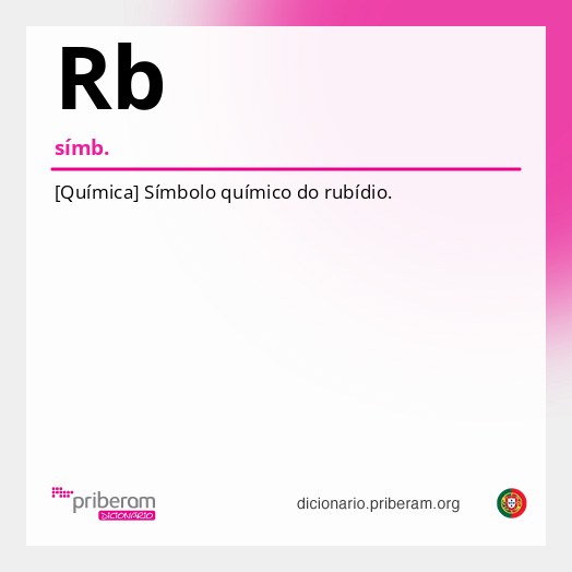 Significado de Rb