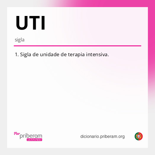 Significado de UTI