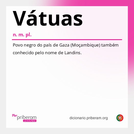 Significado de Vátuas