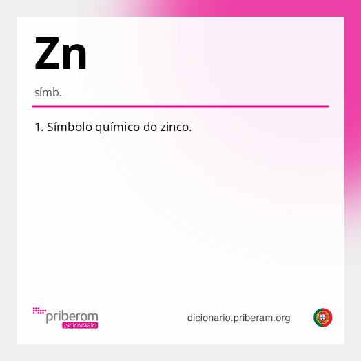 Significado de Zn