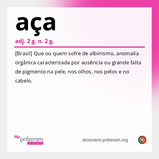 Significado de aça