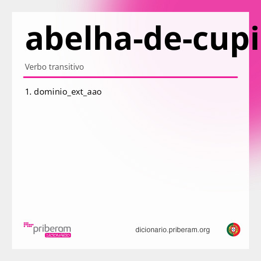 Significado de abelha-de-cupim