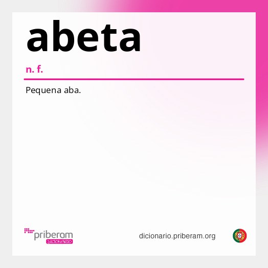 Significado de abeta