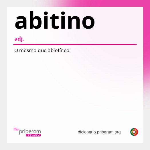 Significado de abitino
