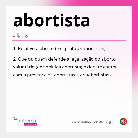 Significado de abortista