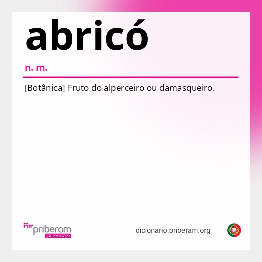 Significado de abricó
