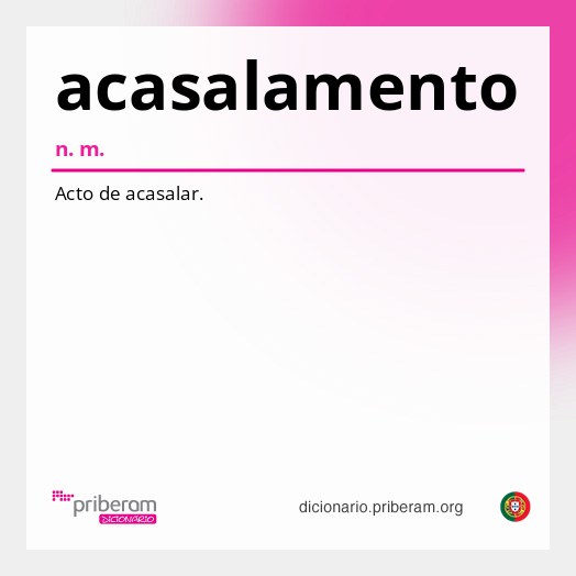 Significado de acasalamento