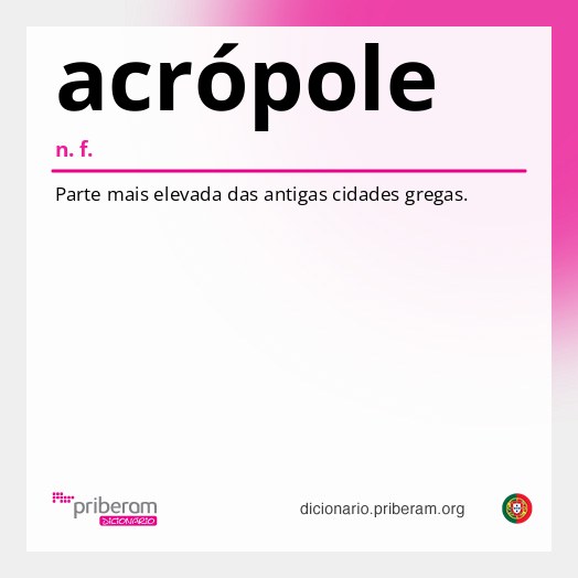 Significado de acrópole