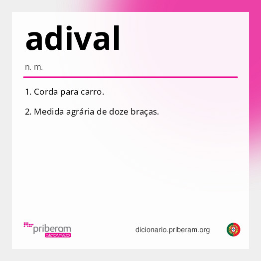 Significado de adival