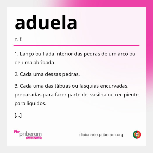 Significado de aduela