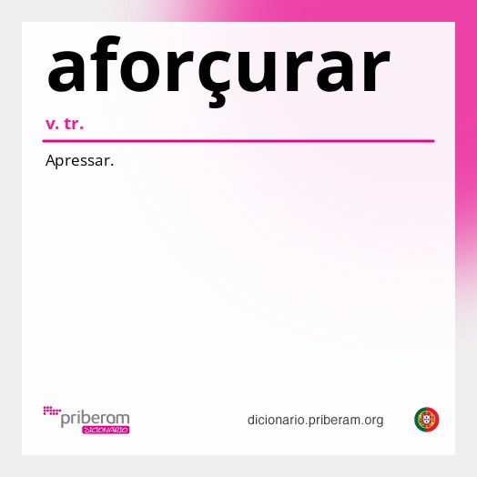Significado de aforçurar