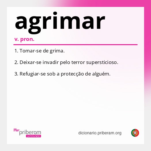 Significado de agrimar