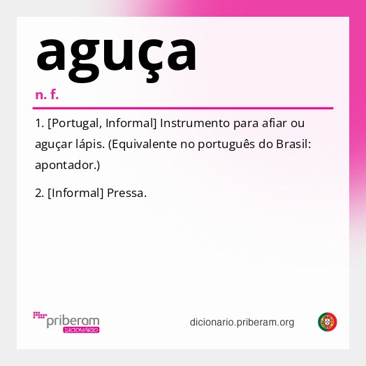 Significado de aguça