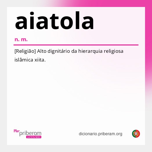 Significado de aiatola