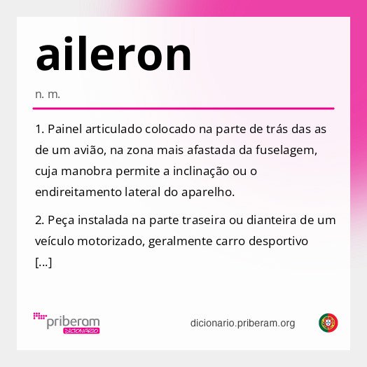 Significado de aileron