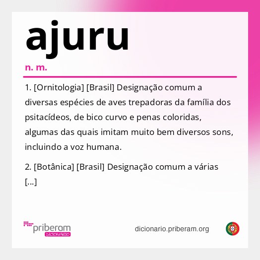 Significado de ajuru