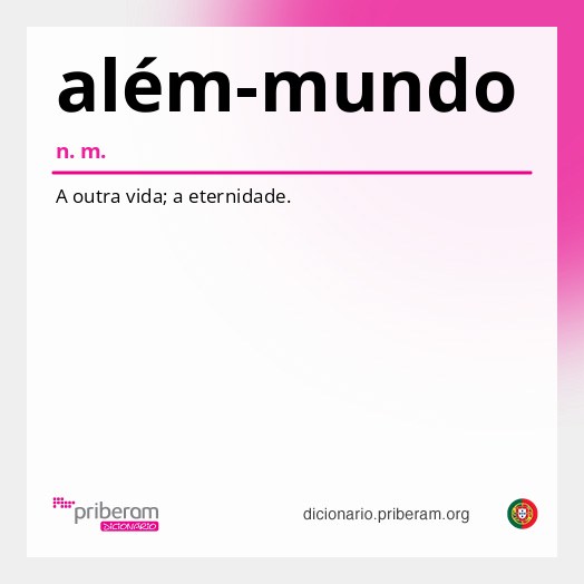 Significado de além-mundo