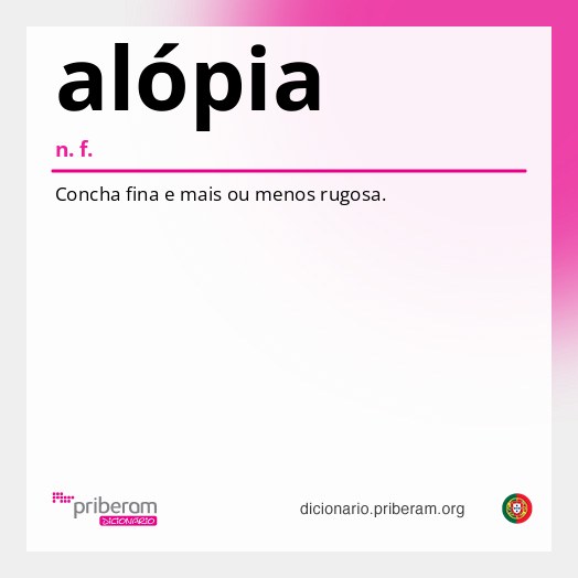 Significado de alópia