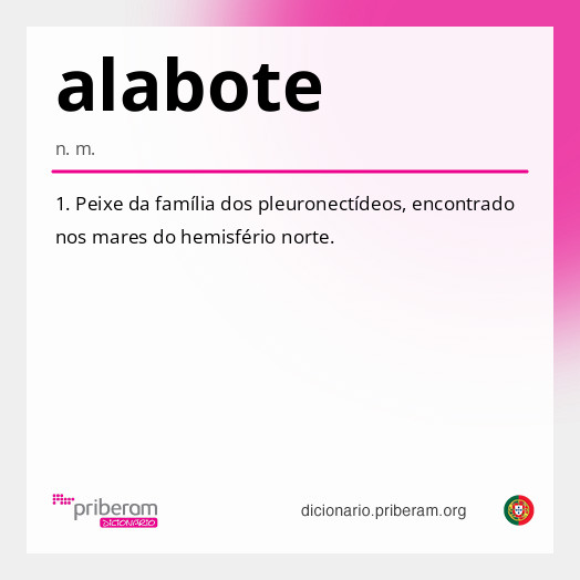 Significado de alabote