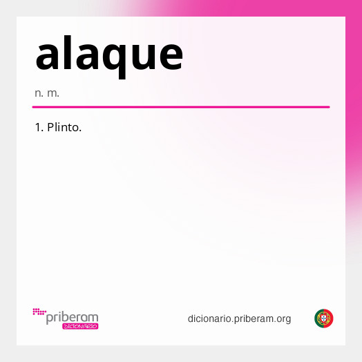 Significado de alaque