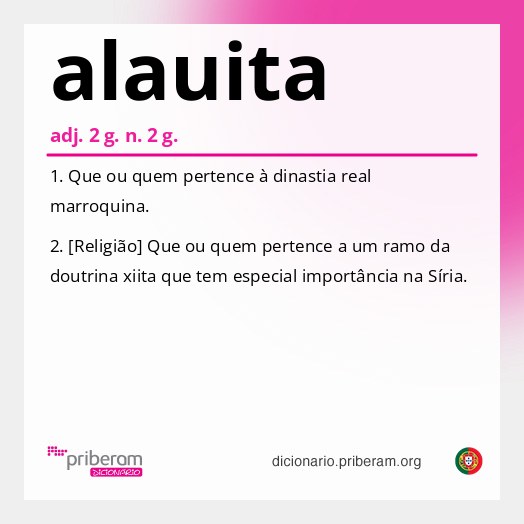 Significado de alauita