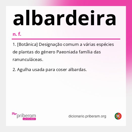 Significado de albardeira