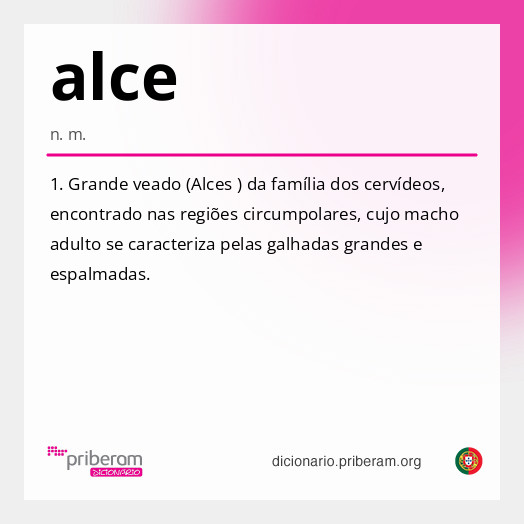 Significado de alce