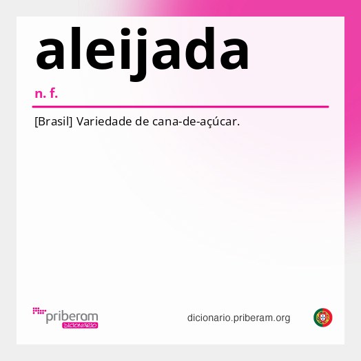 Significado de aleijada