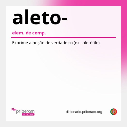 Significado de aleto-